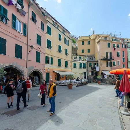 Ferienwohnung Joivy Family Flat With Little Patio, Cinque Terre Vernazza Exterior foto