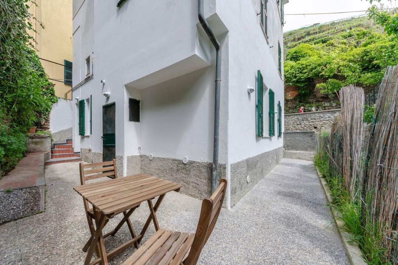 Ferienwohnung Joivy Family Flat With Little Patio, Cinque Terre Vernazza Exterior foto